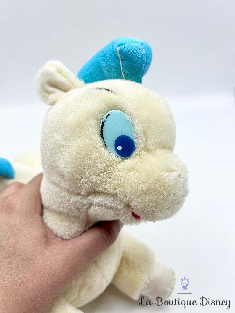 Peluche-Pégase-cheval-ailé-Hercule-Disney-Jemini-blanc-bleu-pochette-vintage-23-cm (2)