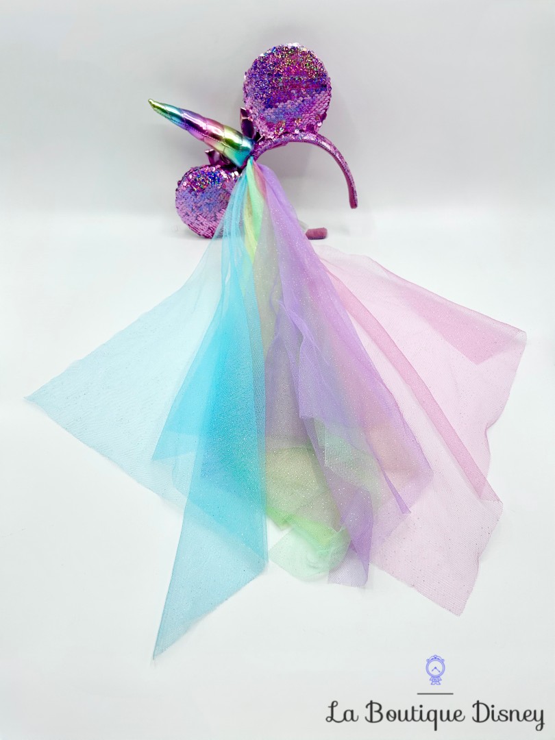 Serre-tête-Oreilles-Minnie-Mouse-Licorne-Disney-Parks-2022-ears-Disneyland-sequins-violet (6)