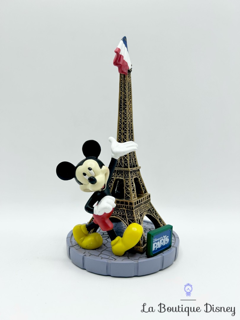 Figurine-Mickey-Mouse-Tour-Eiffel-Disneyland-Paris-2017-Disney-résine-drapeau-20-cm (3)