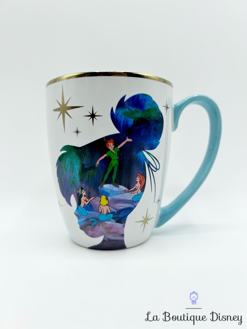 Tasse-Fée-Clochette-Peter-Pan-ombre-Disneyland-2020-mug-Disney-sirène-étoile (2)