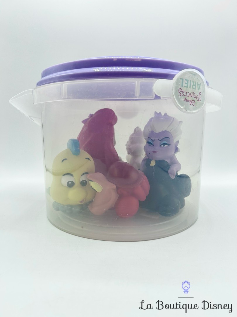 Jouet-Figurines-de-Bain-La-Petite-Sirène-Disneyland-2022-Disney-Princess-Ariel-Ursula-Eureka-Polochon-Sebastien (5)