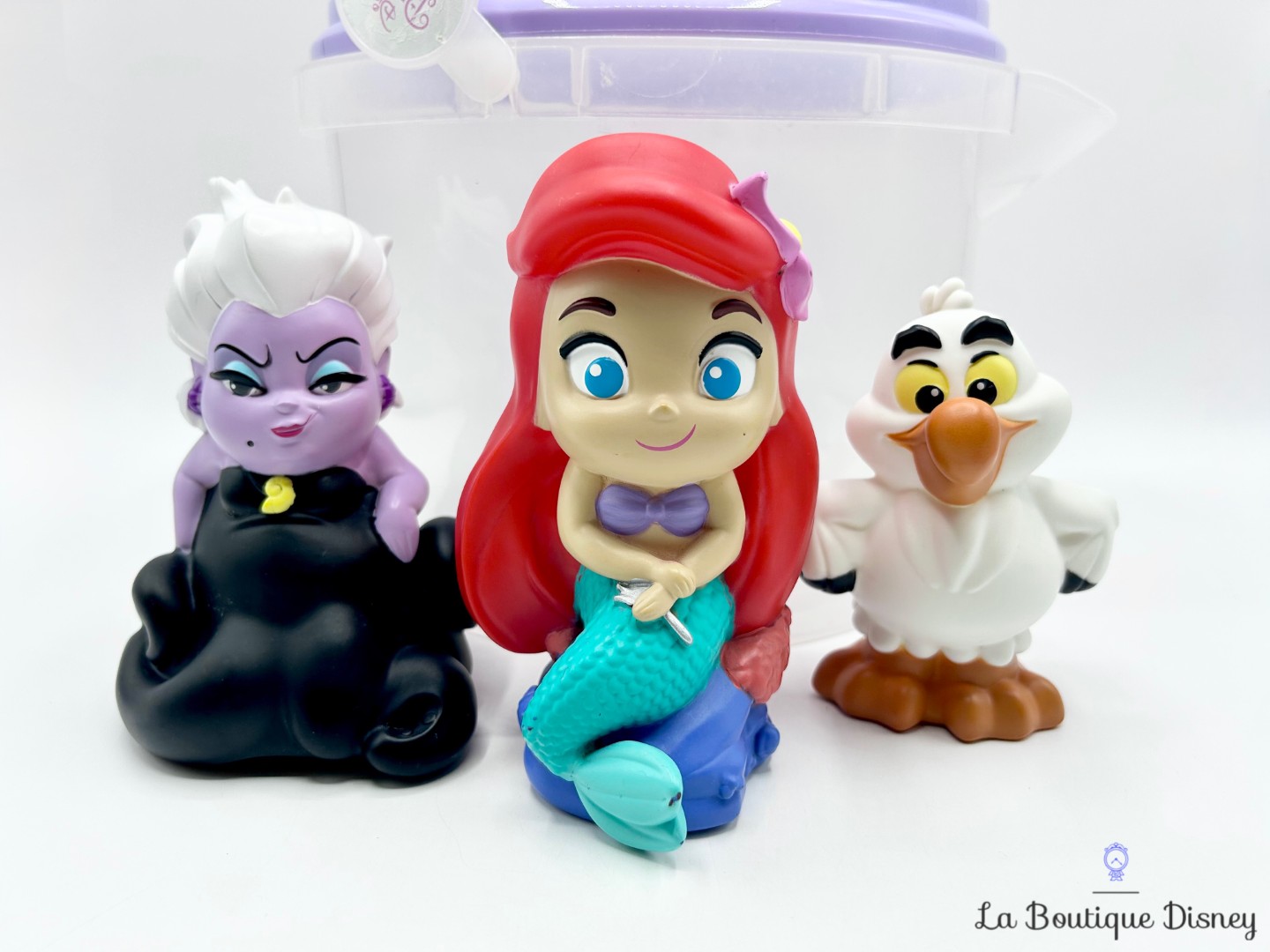 Jouet-Figurines-de-Bain-La-Petite-Sirène-Disneyland-2022-Disney-Princess-Ariel-Ursula-Eureka-Polochon-Sebastien (2)