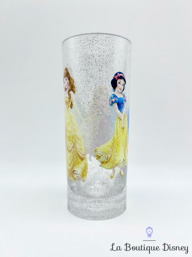 Verre-Princesses-Blanche-Neige-Cendrillon-Raiponce-Tiana-Belle-Disneyland-Paris-Disney-paillettes-plastique (1)