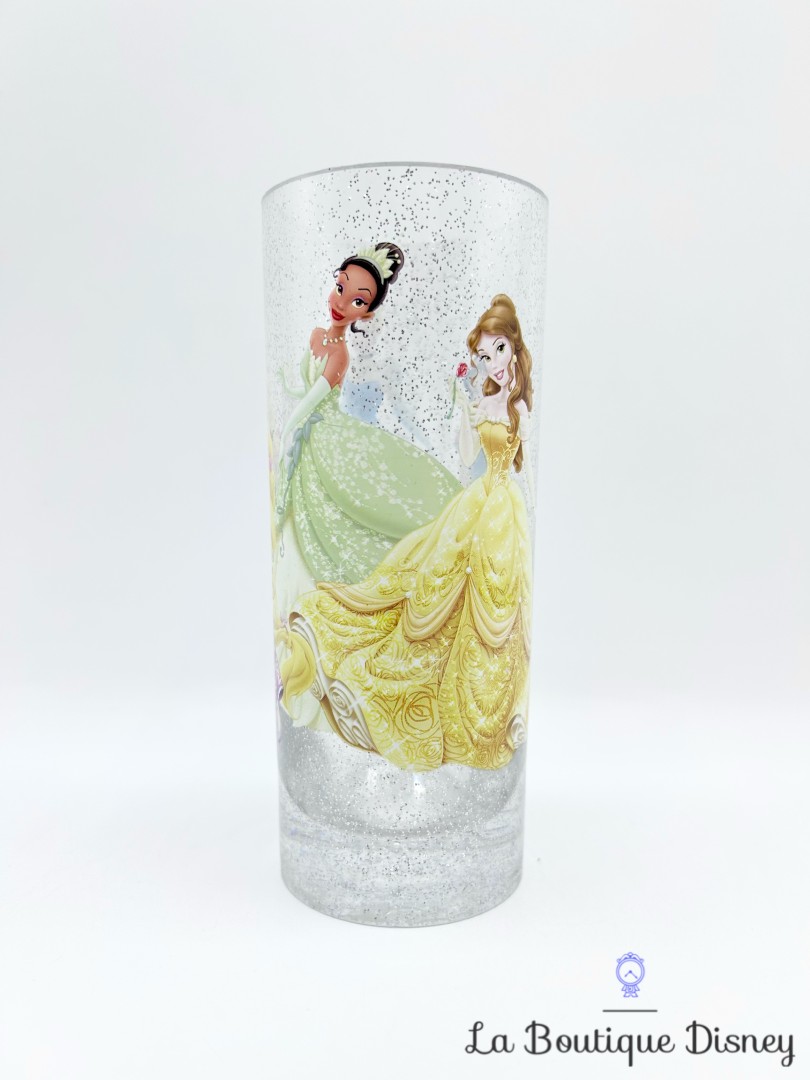 Verre-Princesses-Blanche-Neige-Cendrillon-Raiponce-Tiana-Belle-Disneyland-Paris-Disney-paillettes-plastique (2)