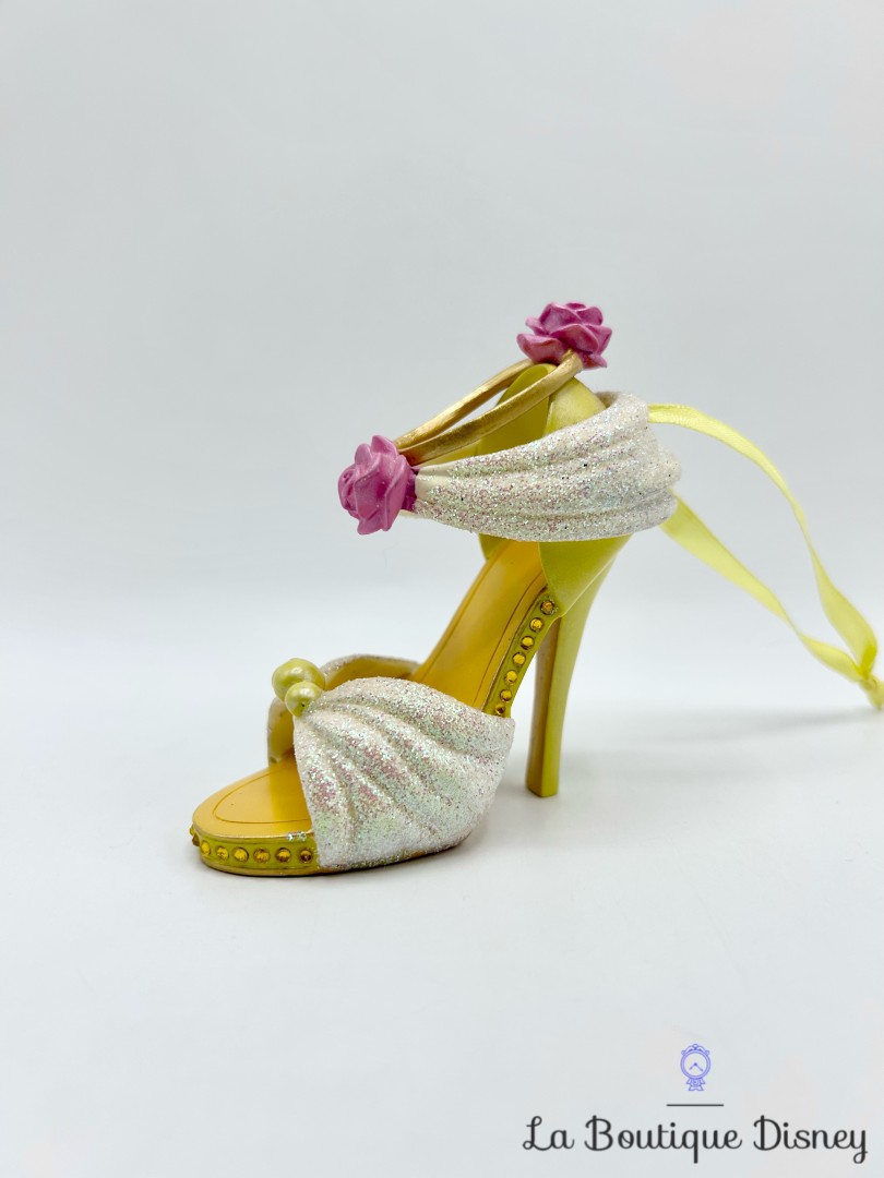 Ornement-Noël-Mini-Chaussure-Belle-décorative-Disney-Parks-Disneyland-La-Belle-et-la-Bête-Runway-Shoe-boule-suspension (3)