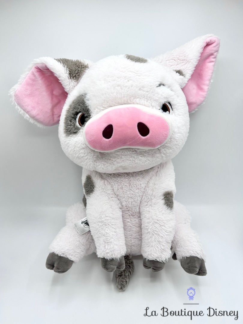 Peluche Pua XXL Disney Parks 2017 Disneyland Vaiana cochon blanc