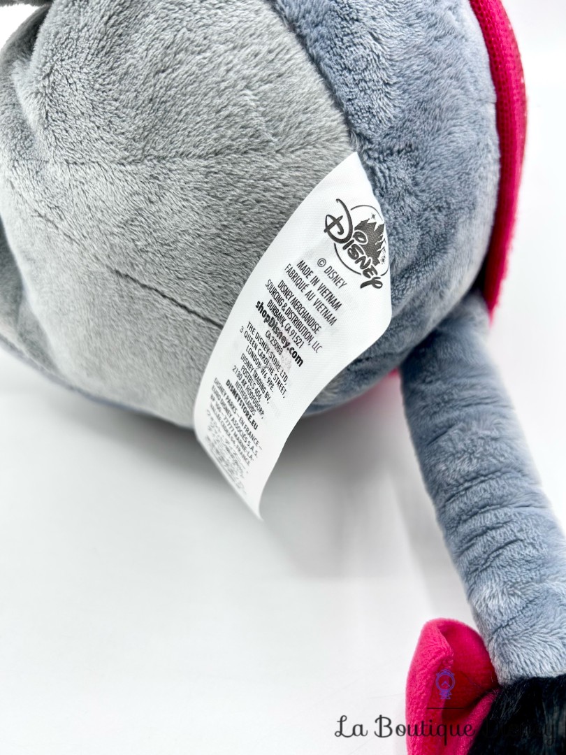 Peluche-Bourriquet-Noël-Disney-Parks-2020-Winnie-ourson-âne-gris-grelot-36-cm (7)