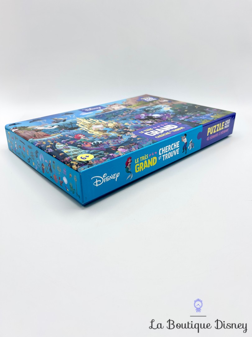 Puzzle-250-pièces-La-Petite-Sirène-Le-Très-Grand-Cherche-et-Trouve-Disney-Hachette (6)