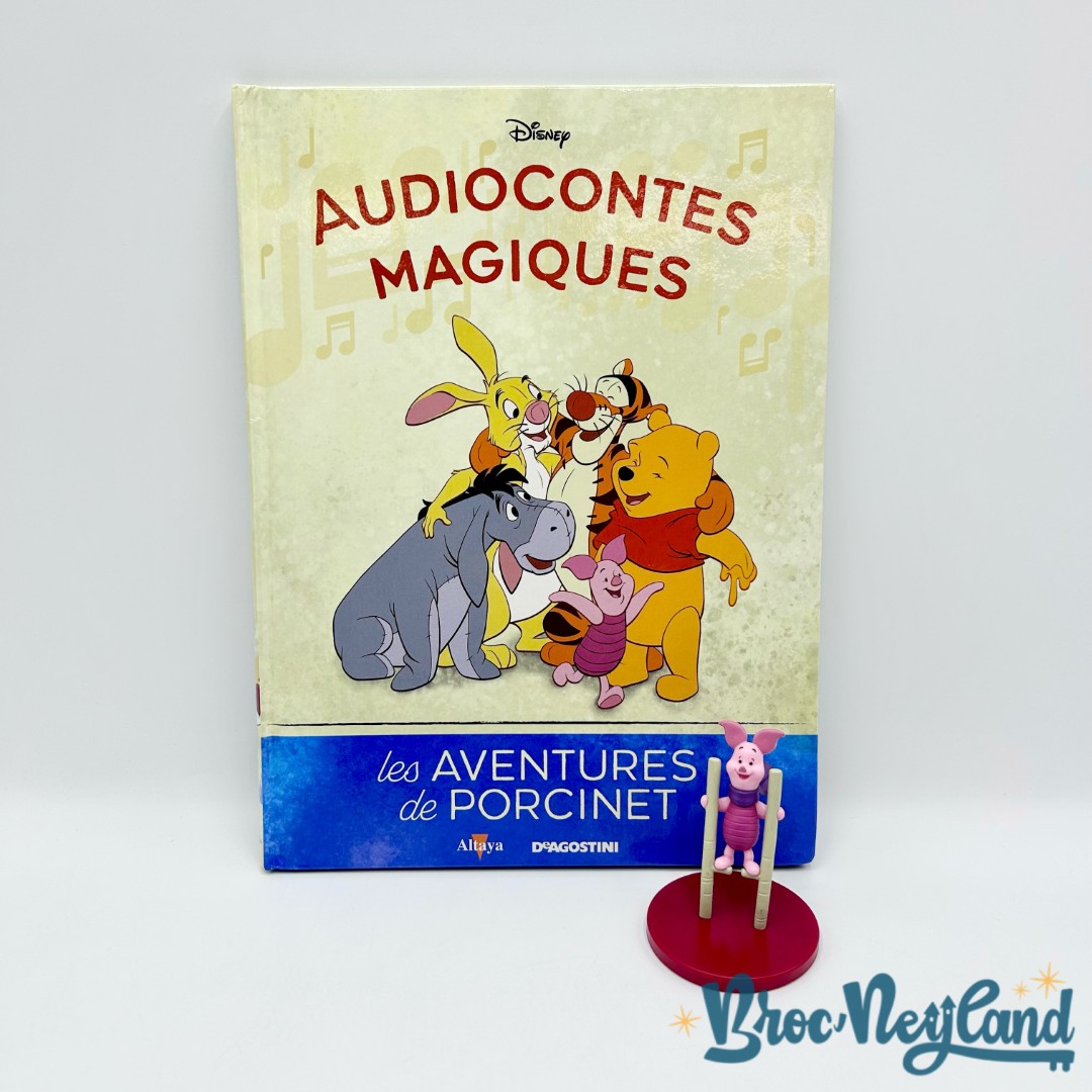 Livre-Audiocontes-Magiques-Les-Aventures-de-Porcinet-Disney-Altaya-encyclopédie-figurine (2)