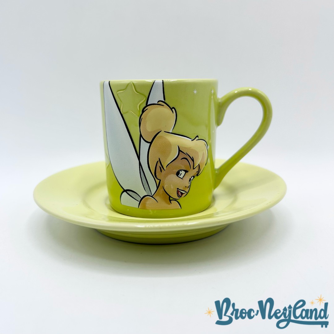 Tasse-expresso-Fée-Clochette-Portrait-Disneyland-Paris-mug-Disney-Peter-Pan-vert-soucoupe (3)