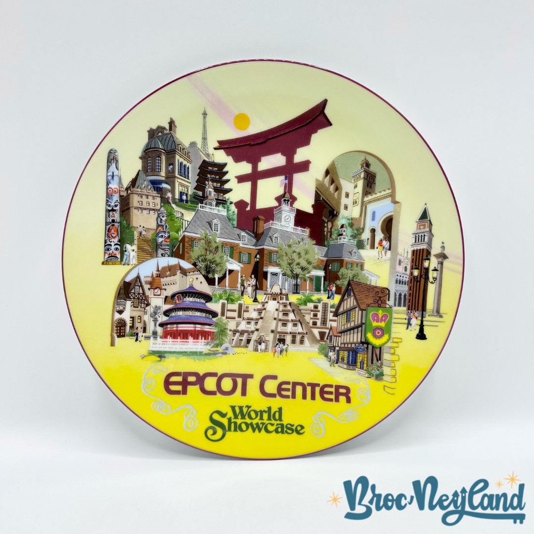 Assiette-Epcot-Center-World-Showcase-Walt-Disney-World-USA-collection-céramique-jaune (2)