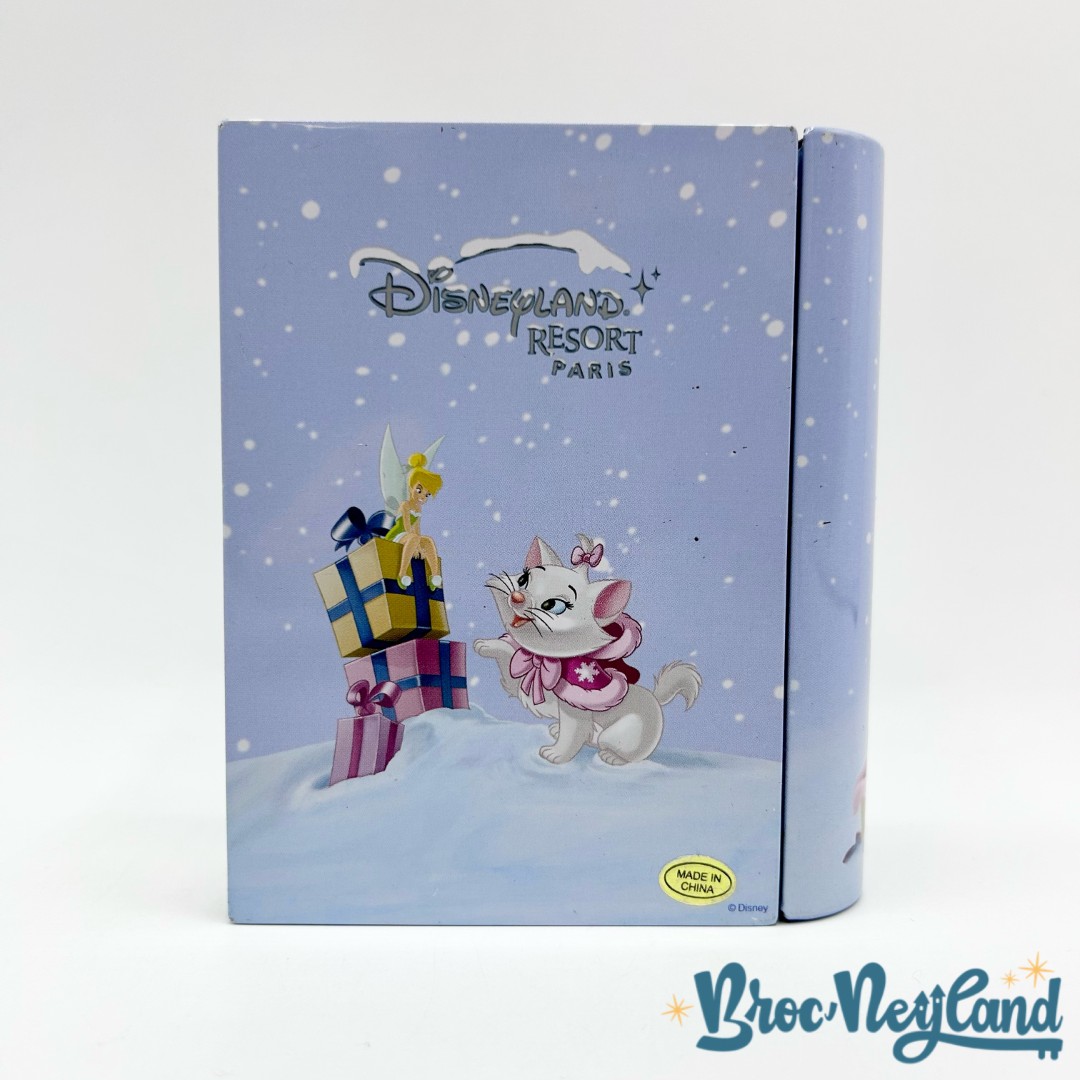 Boite-métal-Mickey-Minnie-Noël-livre-Disneyland-Paris-Disney-hiver-bleu (2)