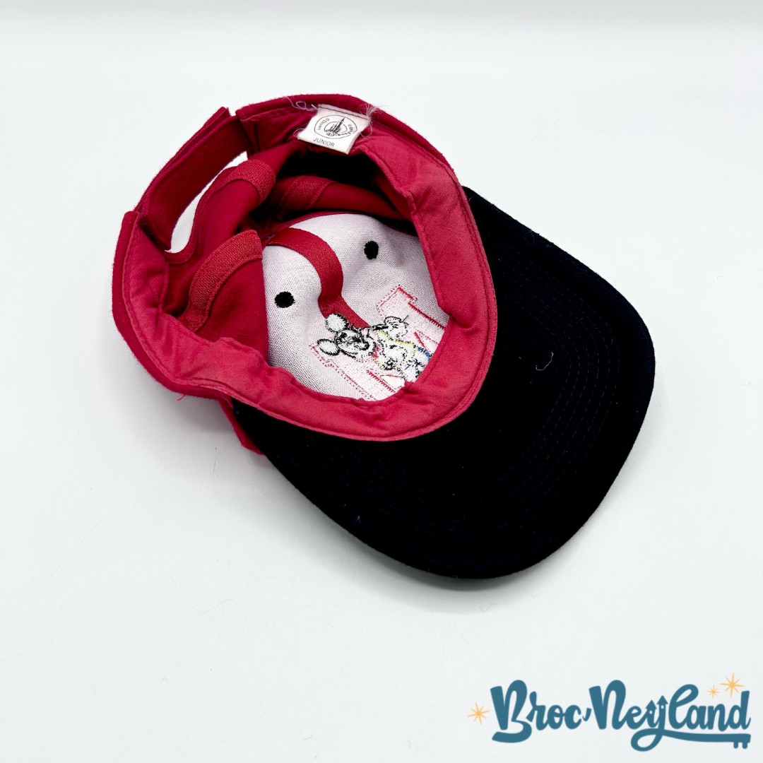 Casquette-Mickey-since-1928-Disneyland-Disney-chapeau-rouge (6)
