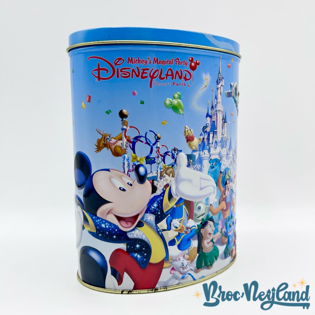 Boite-métal-Mickey-Magical-Party-Disneyland-Paris-2009-Disney-gâteaux-biscuits-bleu (4)
