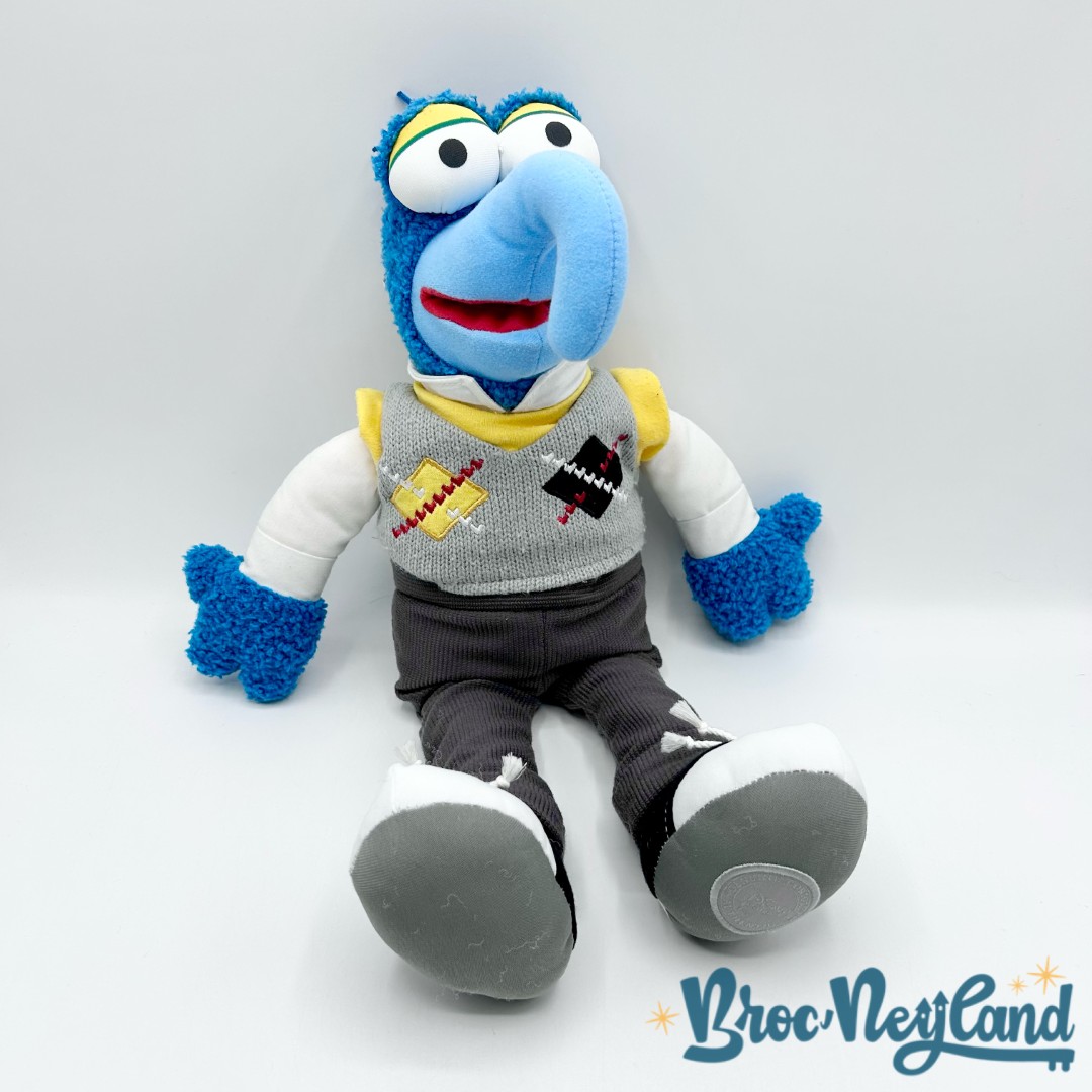 Peluche-Gonzo-Les-Muppets-Disney-Store-2012-bleu-écusson-46-cm (3)