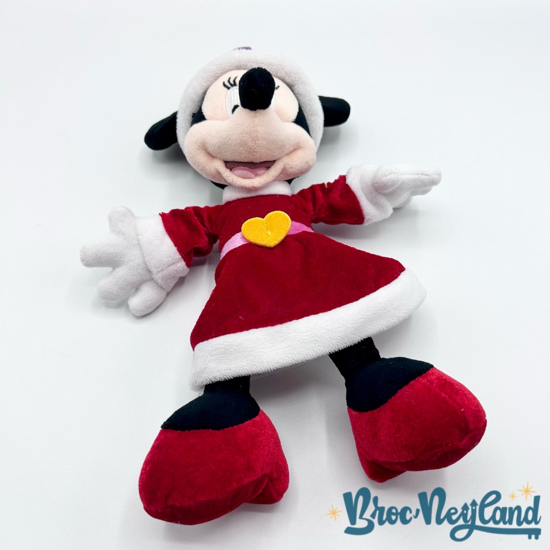 Peluche-Minnie-Mouse-Noël-20ème-anniversaire-Disneyland-Paris-20-ans-Disney-rouge-32-cm (5)