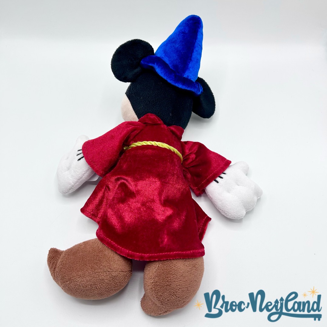 Peluche-Mickey-Mouse-Fantasia-Disneyland-Paris-Disney-chapeau-magicien-40-cm (5)