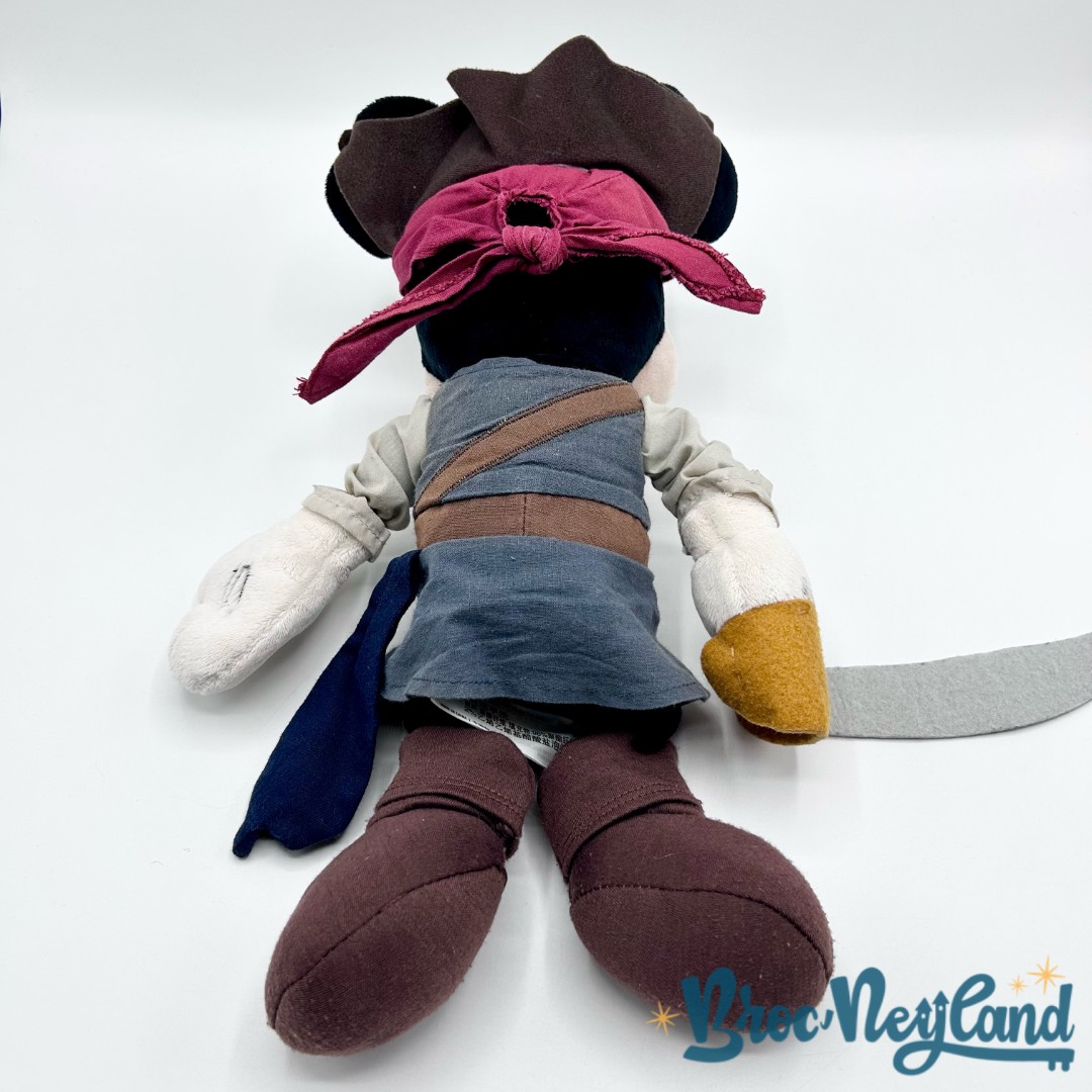 Peluche-Mickey-Mouse-Pirate-Jack-Sparrow-Disney-Parks-2020-Disneyland-marron-36-cm (6)