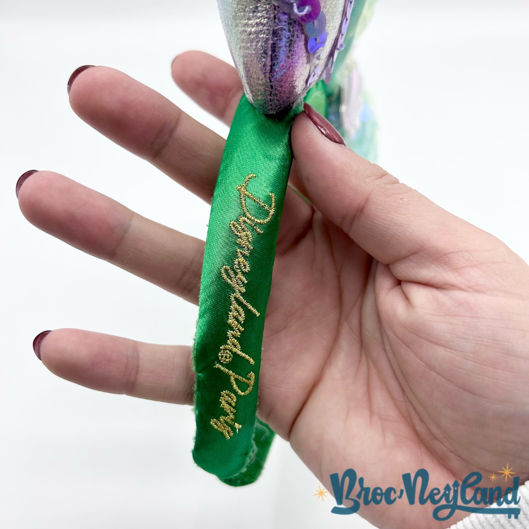 Serre-tête-Oreilles-Minnie-Ariel-La-Petite-Sirène-Disney-Parks-2024-ears-Disneyland-sequins-coquillage-vert (1)