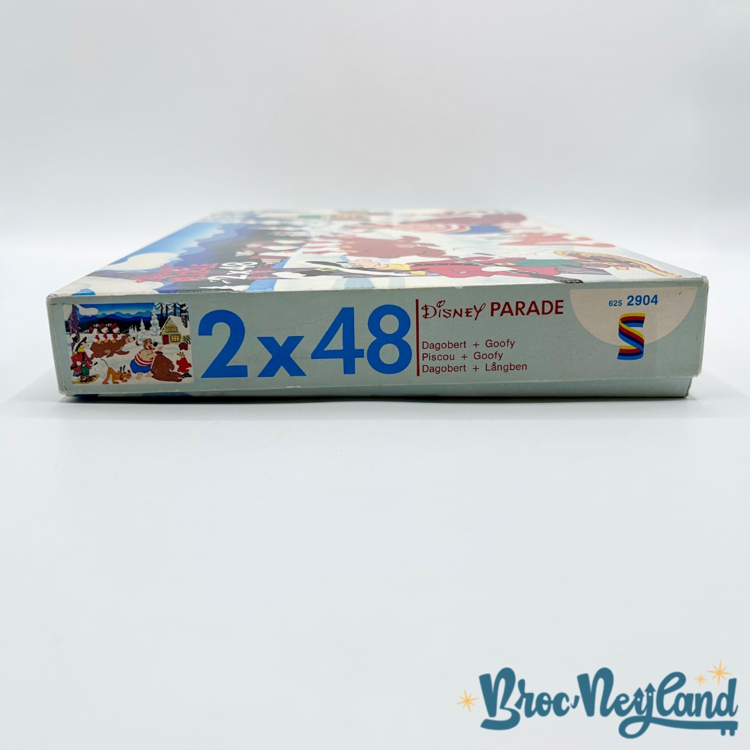 Puzzle-2x48-pièces-Picsou-et-Dingo-Disney-Parade-Schmidt-vintage (2)