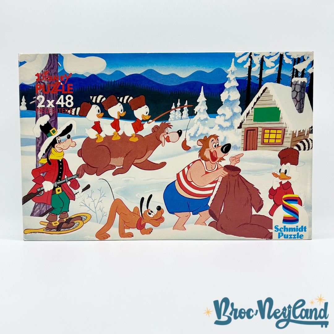 Puzzle-2x48-pièces-Picsou-et-Dingo-Disney-Parade-Schmidt-vintage (4)