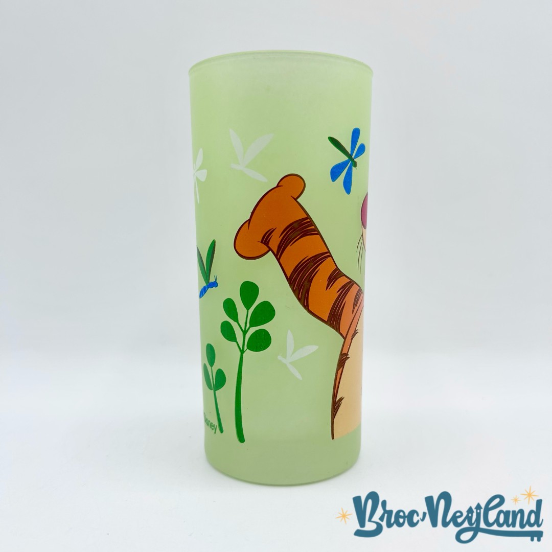 Verre-Tigrou-Disney-Winnie-ourson-vert-libellules (2)