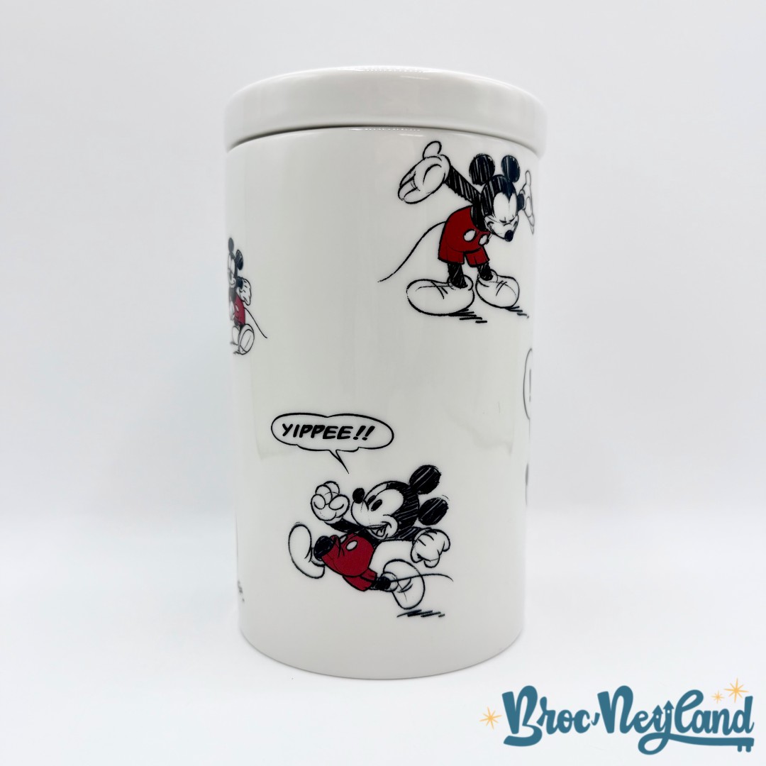 Pot-Mickey-Mouse-BD-Disneyland-Paris-Disney-bocal-épices-pâtes-dessin-bande-dessinée-blanc-rouge (3)