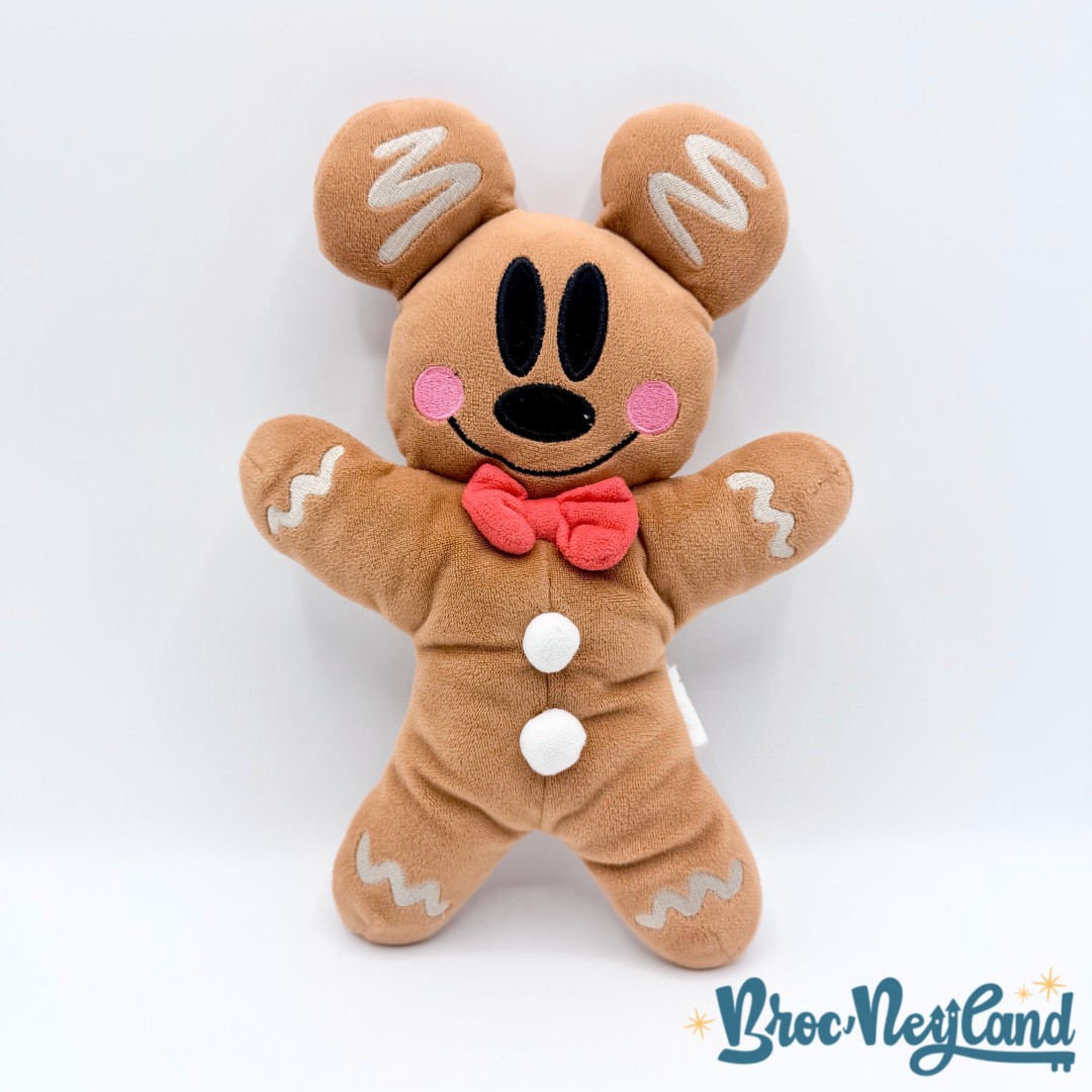 Peluche-Mickey-Pain-Epice-Disneyland-Paris-2018-Disney-Noël-Gingerbread-gâteau-26-cm (1)