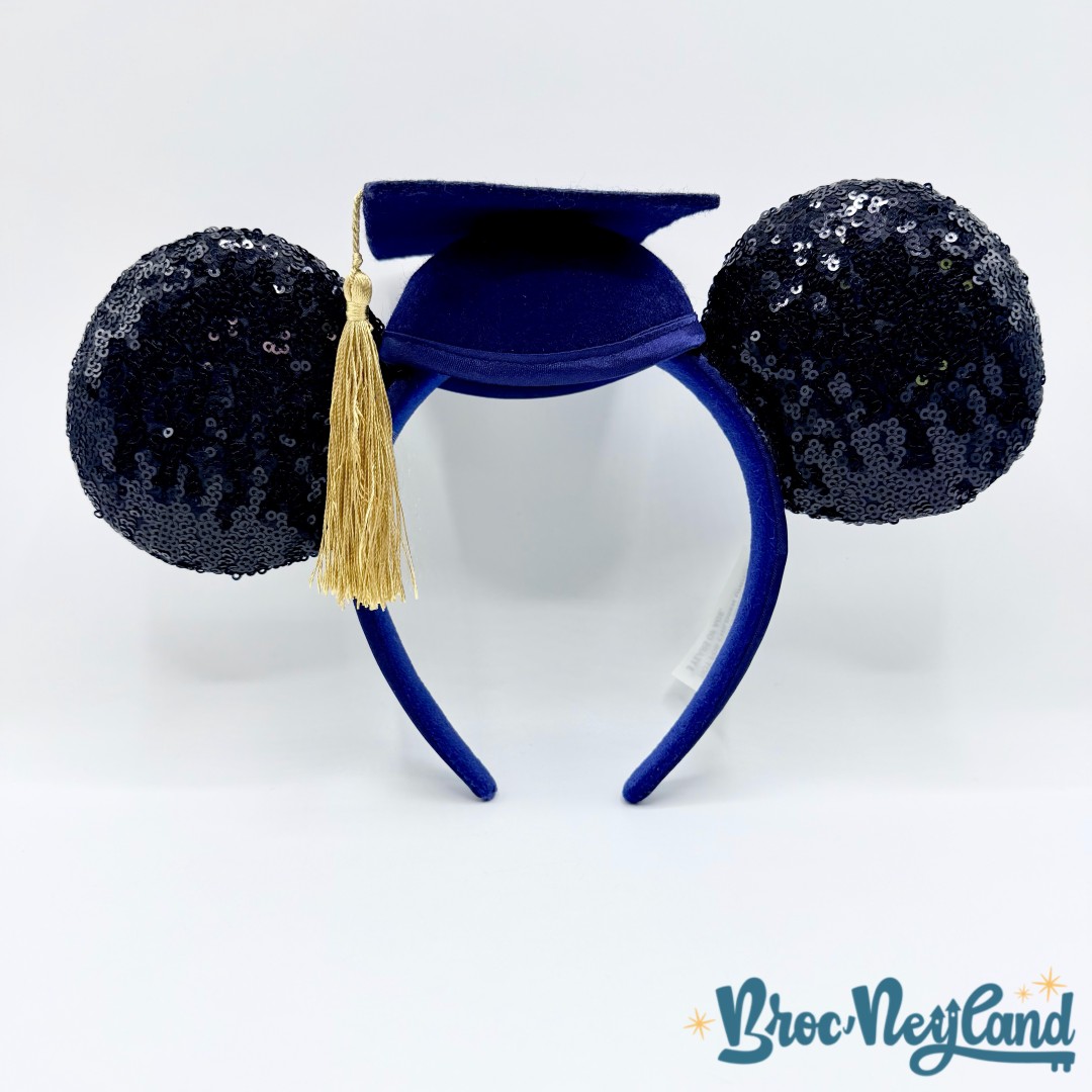 Serre-tête-Oreilles-Mickey-Mouse-Diplôme-Disney-Parks-ears-Class-of-2019-Graduation-sequins (2)