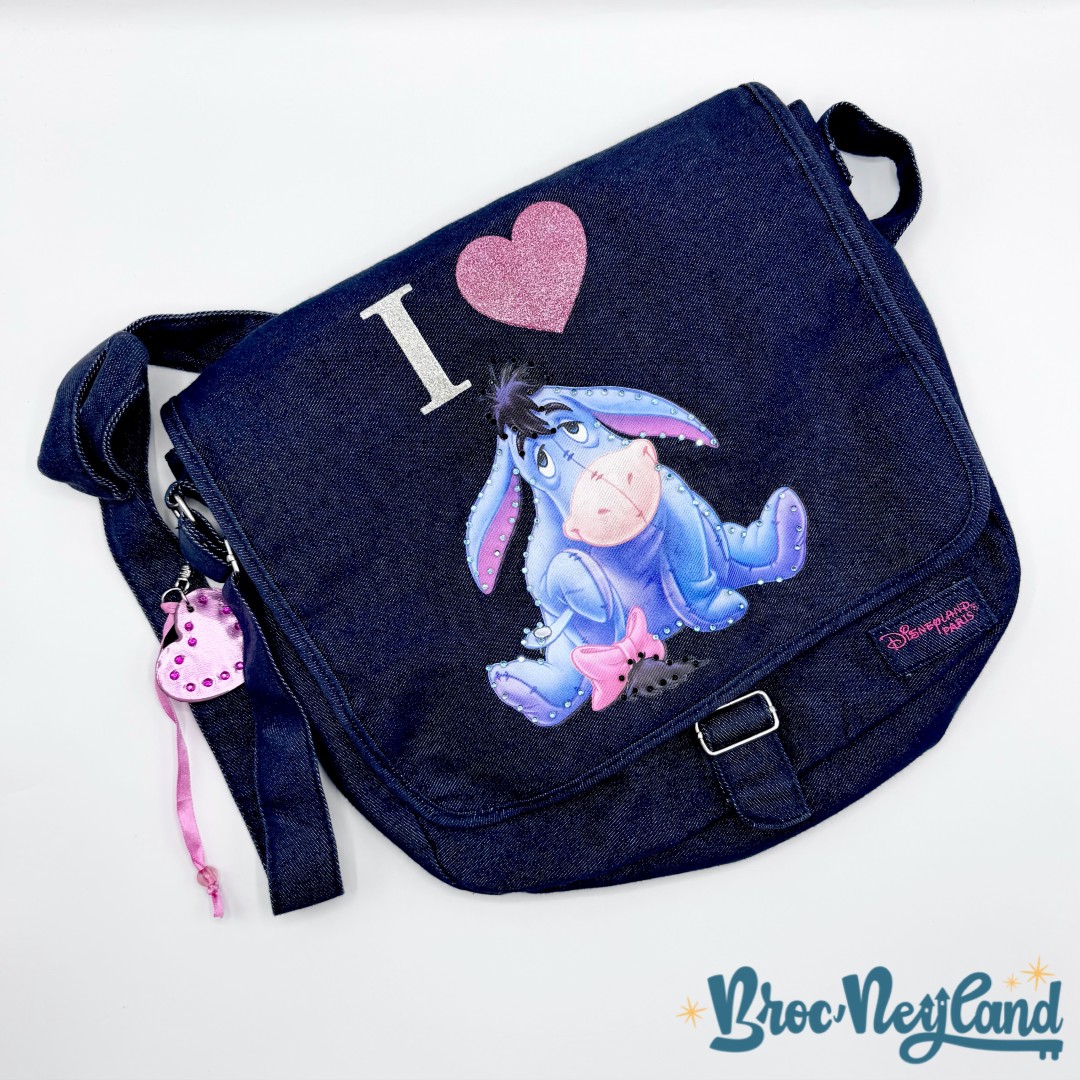 Sac-besace-I-Love-Bourriquet-Disneyland-Paris-Disney-bandoulière-jean-rose (3)
