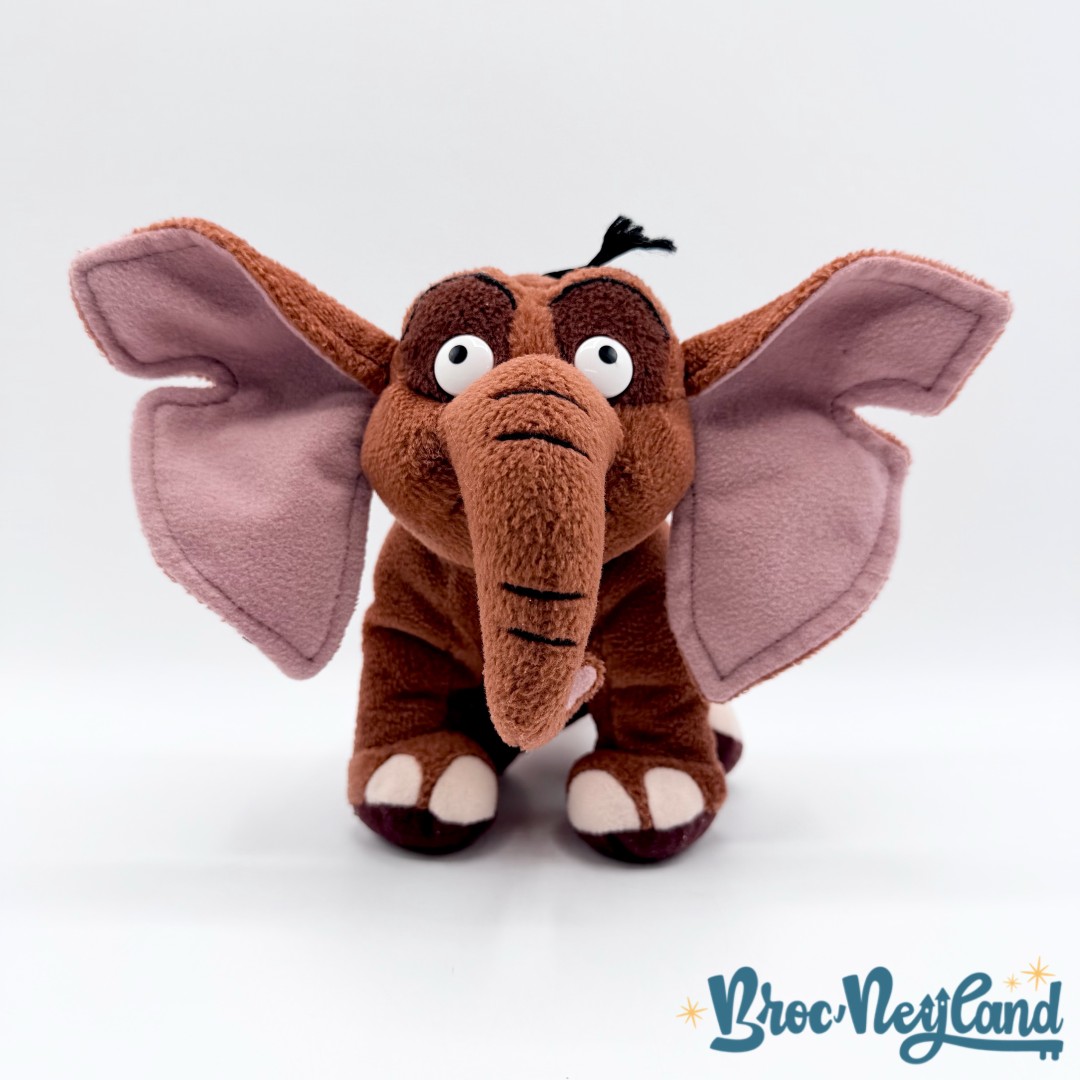 Peluche-Tantor-mini-éléphant-Tarzan-Disneyland-Paris-Disney-marron-18-cm (3)