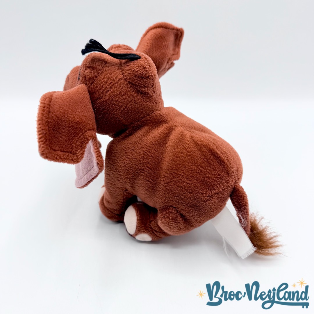 Peluche-Tantor-mini-éléphant-Tarzan-Disneyland-Paris-Disney-marron-18-cm (1)