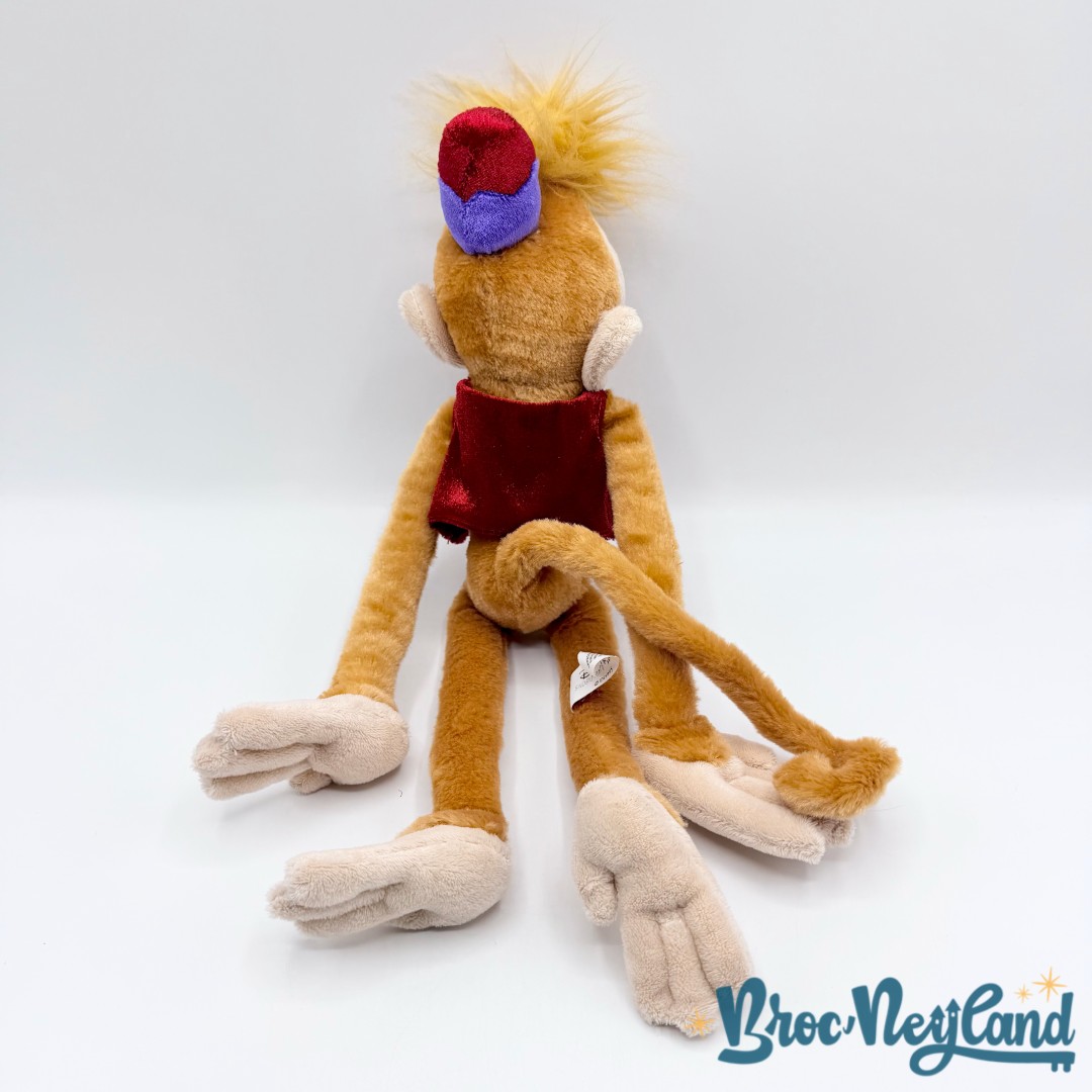 Peluche-Abu-singe-Aladdin-Disneyland-Resort-Paris-Disney-marron-chapeau-36-cm (5)