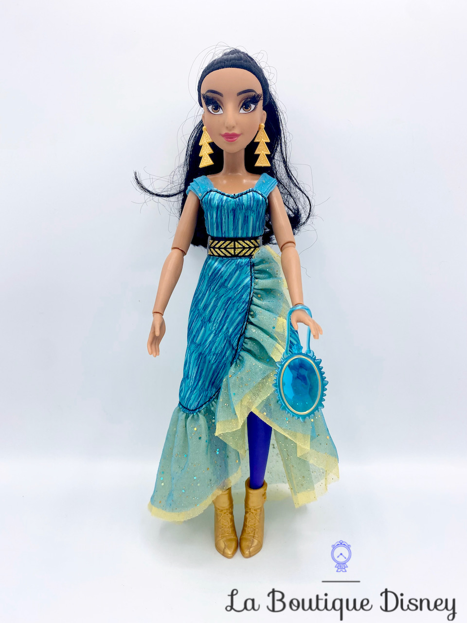 Poupée Jasmine Disney Princesse Série Style Hasbro 2017 Aladdin princesse bleu 30 cm