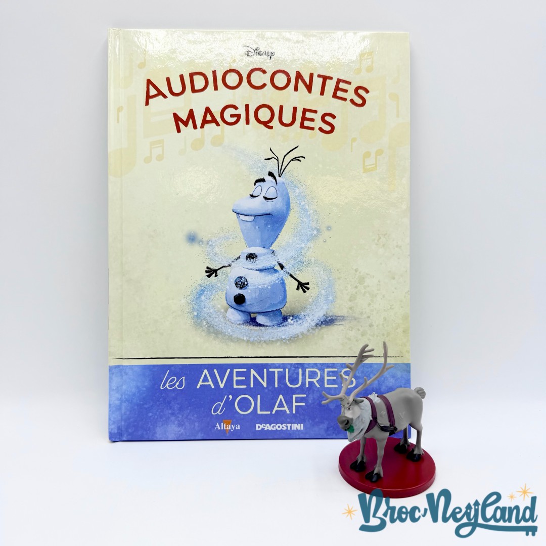 Livre-Audiocontes-Magiques-Les-Aventures-Olaf-Disney-Altaya-encyclopédie-figurine (4)