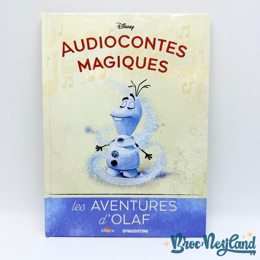 Livre-Audiocontes-Magiques-Les-Aventures-Olaf-Disney-Altaya-encyclopédie-figurine (1)