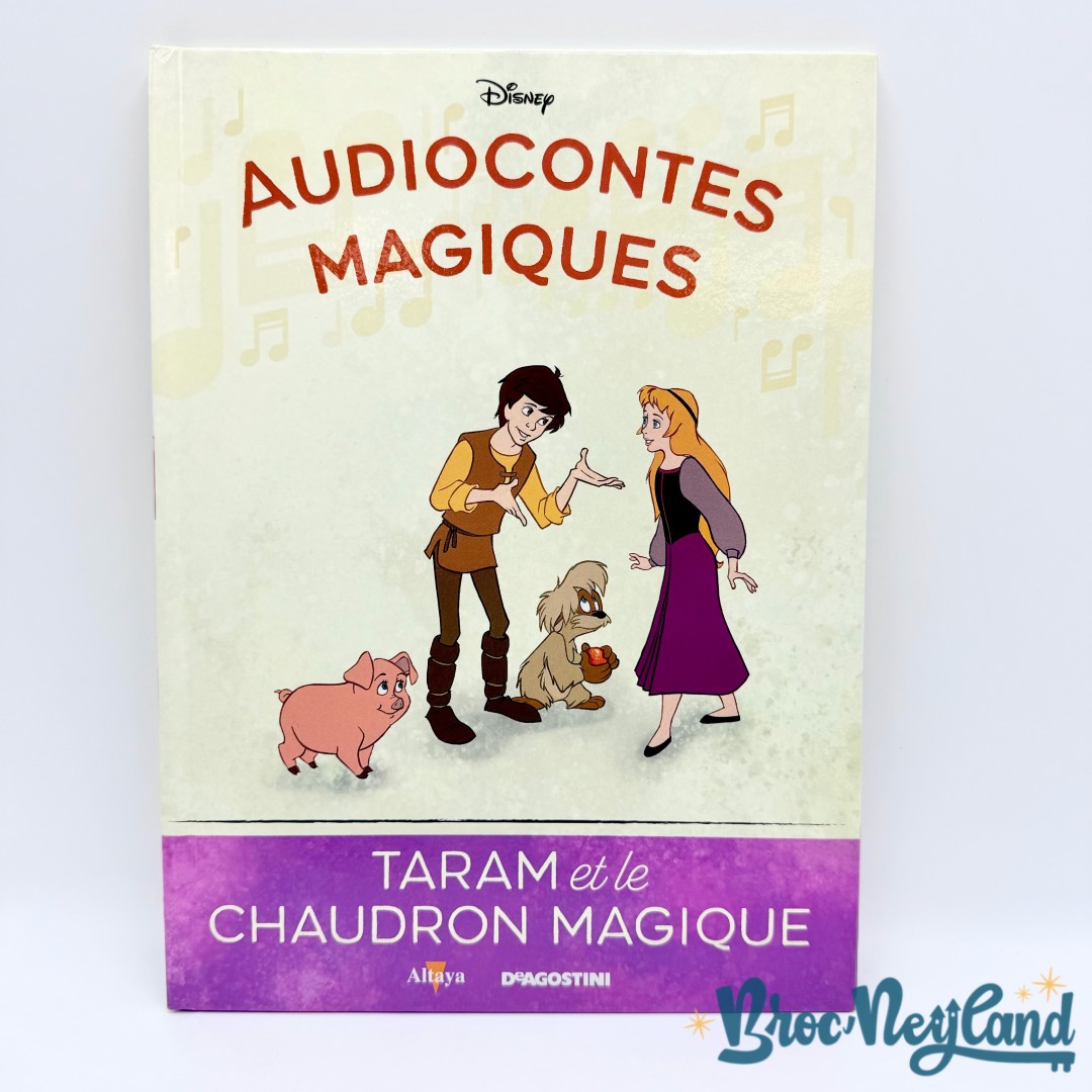 Livre-Audiocontes-Magiques-Taram-et-le-Chaudron-Magique-Disney-Altaya-encyclopédie-figurine (5)