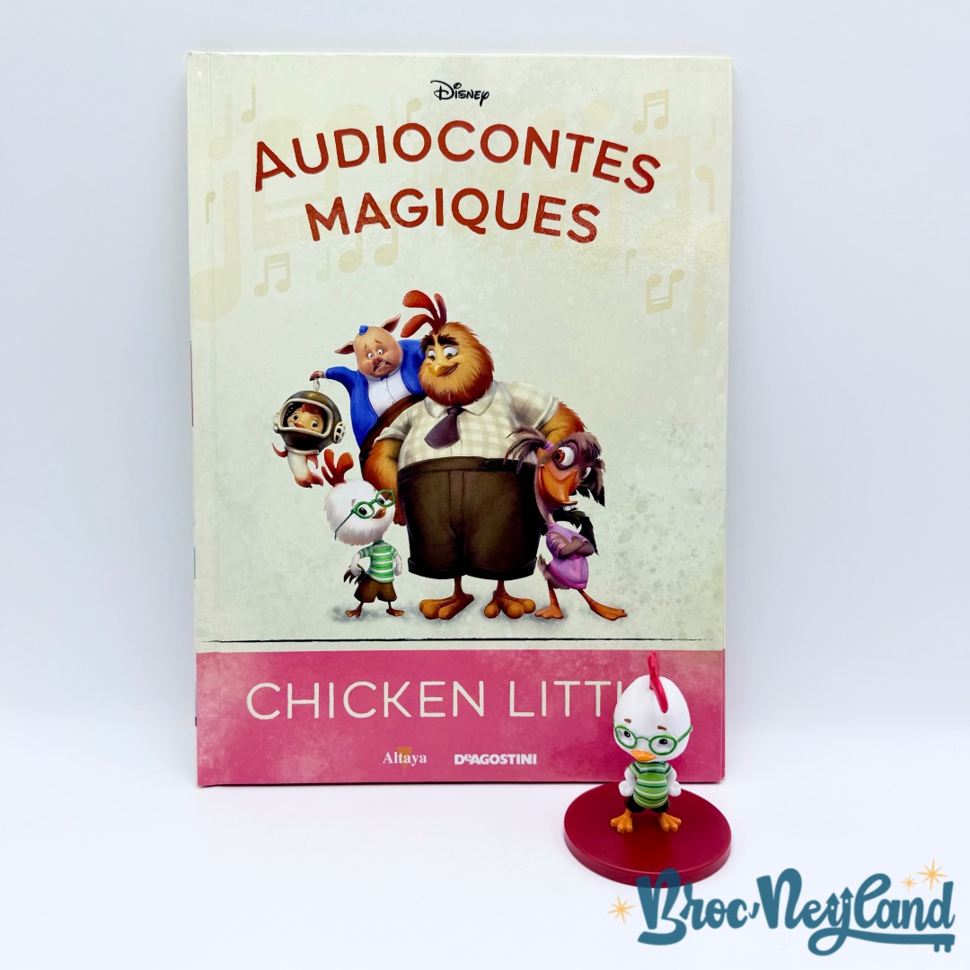 Livre-Audiocontes-Magiques-Chicken-Little-Disney-Altaya-encyclopédie-figurine (4)
