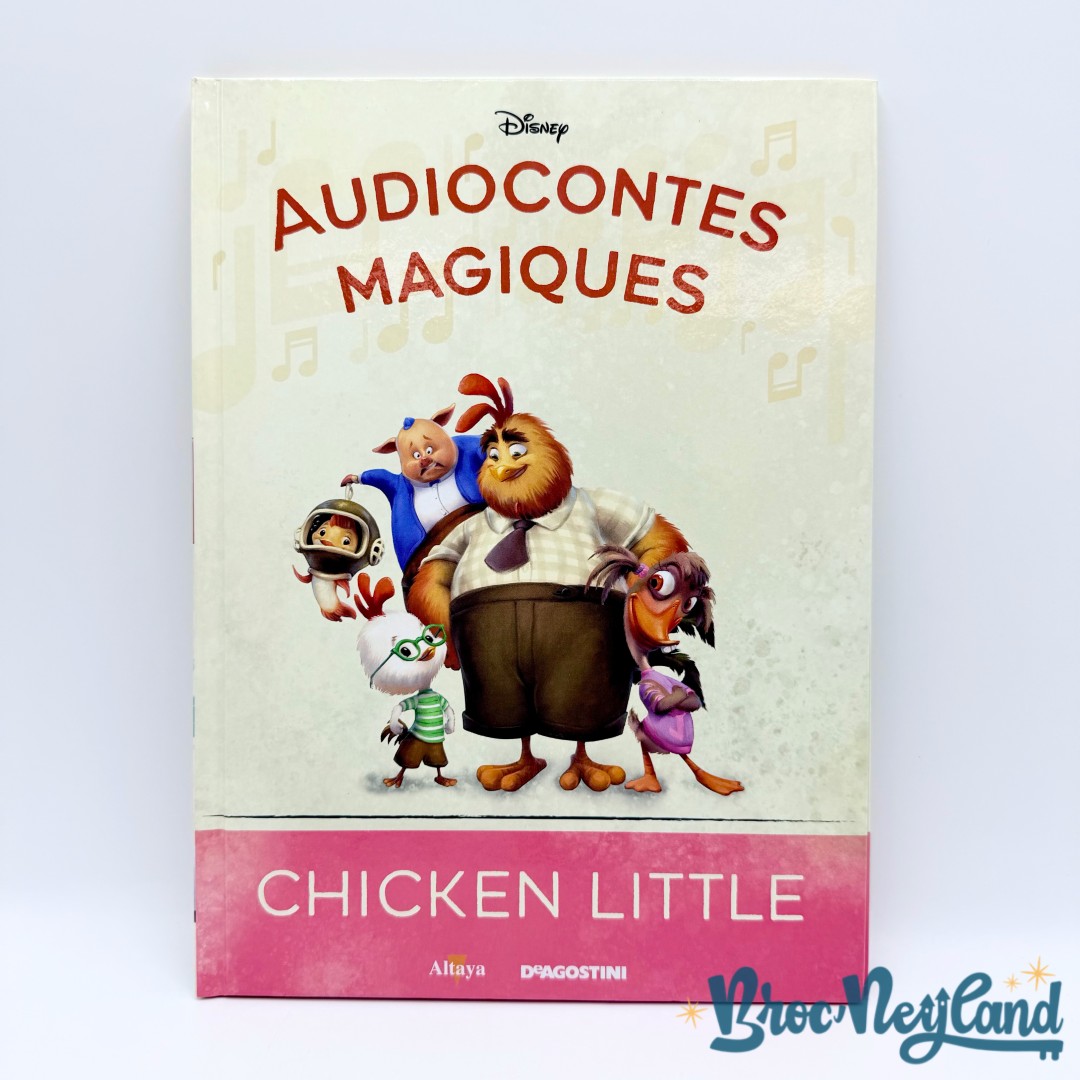 Livre-Audiocontes-Magiques-Chicken-Little-Disney-Altaya-encyclopédie-figurine (1)