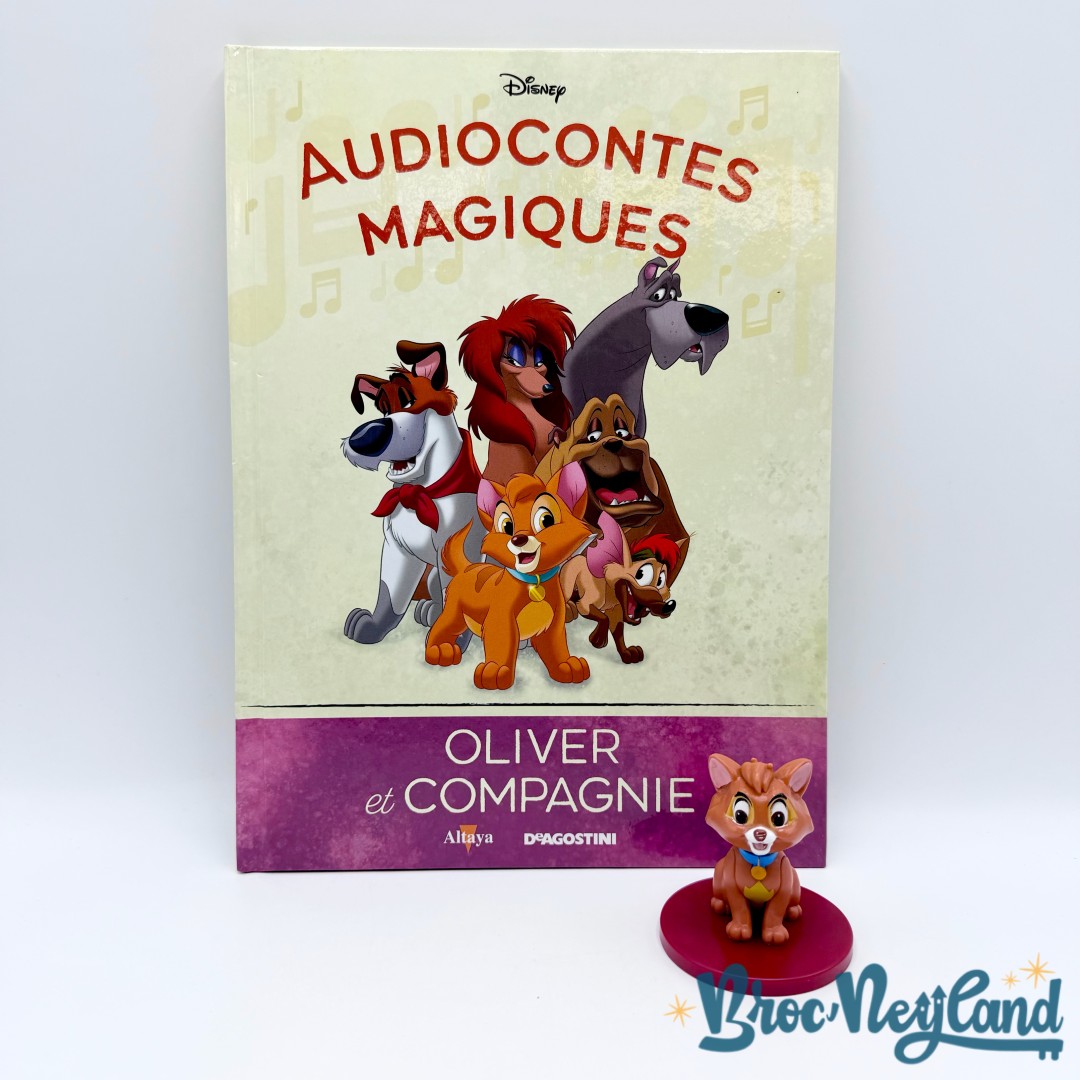 Livre-Audiocontes-Magiques-Oliver-et-Compagnie-Disney-Altaya-encyclopédie-figurine (4)
