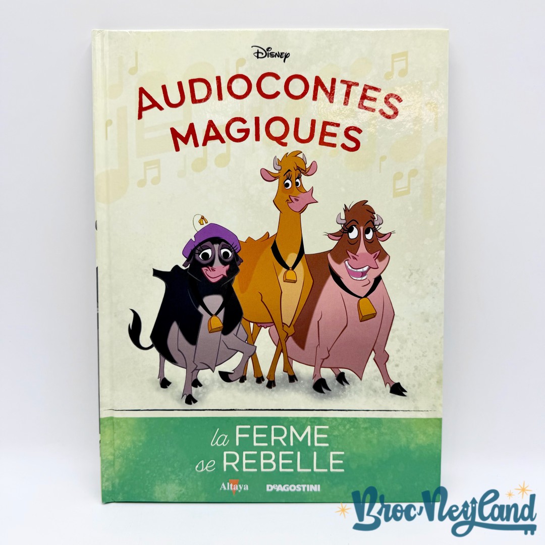 Livre-Audiocontes-Magiques-La-Ferme-se-Rebelle-Disney-Altaya-encyclopédie-figurine (1)