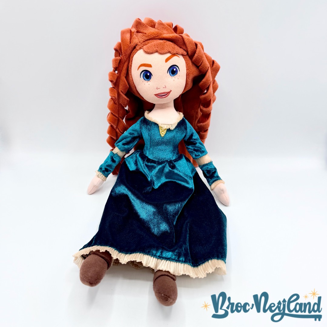 Poupée chiffon Raiponce Disney On Ice peluche princesse robe violette