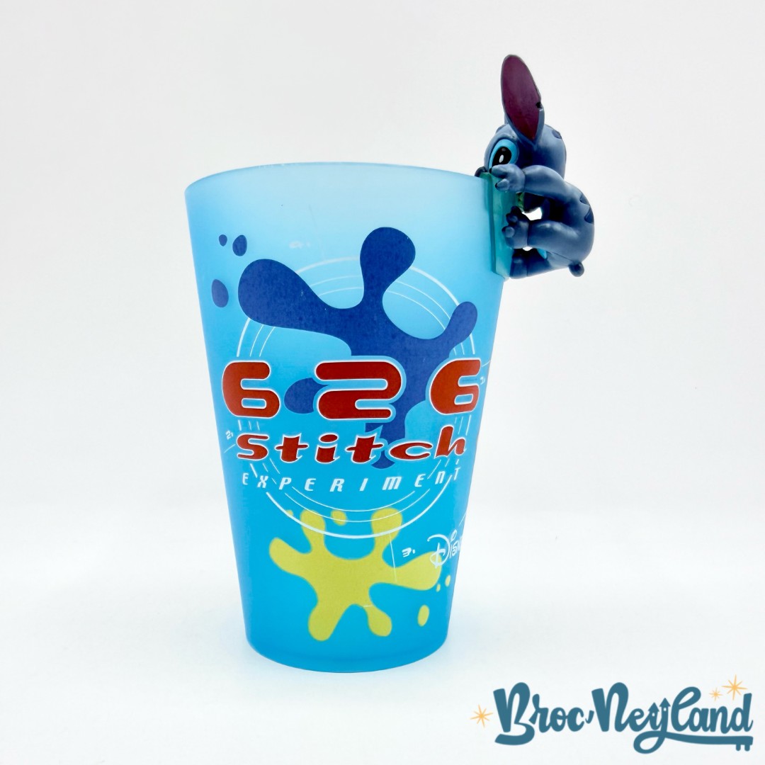 Gobelet-Stitch-626-Experiment-figurine-Disneyland-Paris-verre-Disney-plastique-bleu (2)