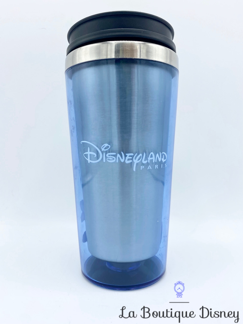 Thermos Mickey Mouse Wake Up Disneyland Paris Disney mug voyage bleu
