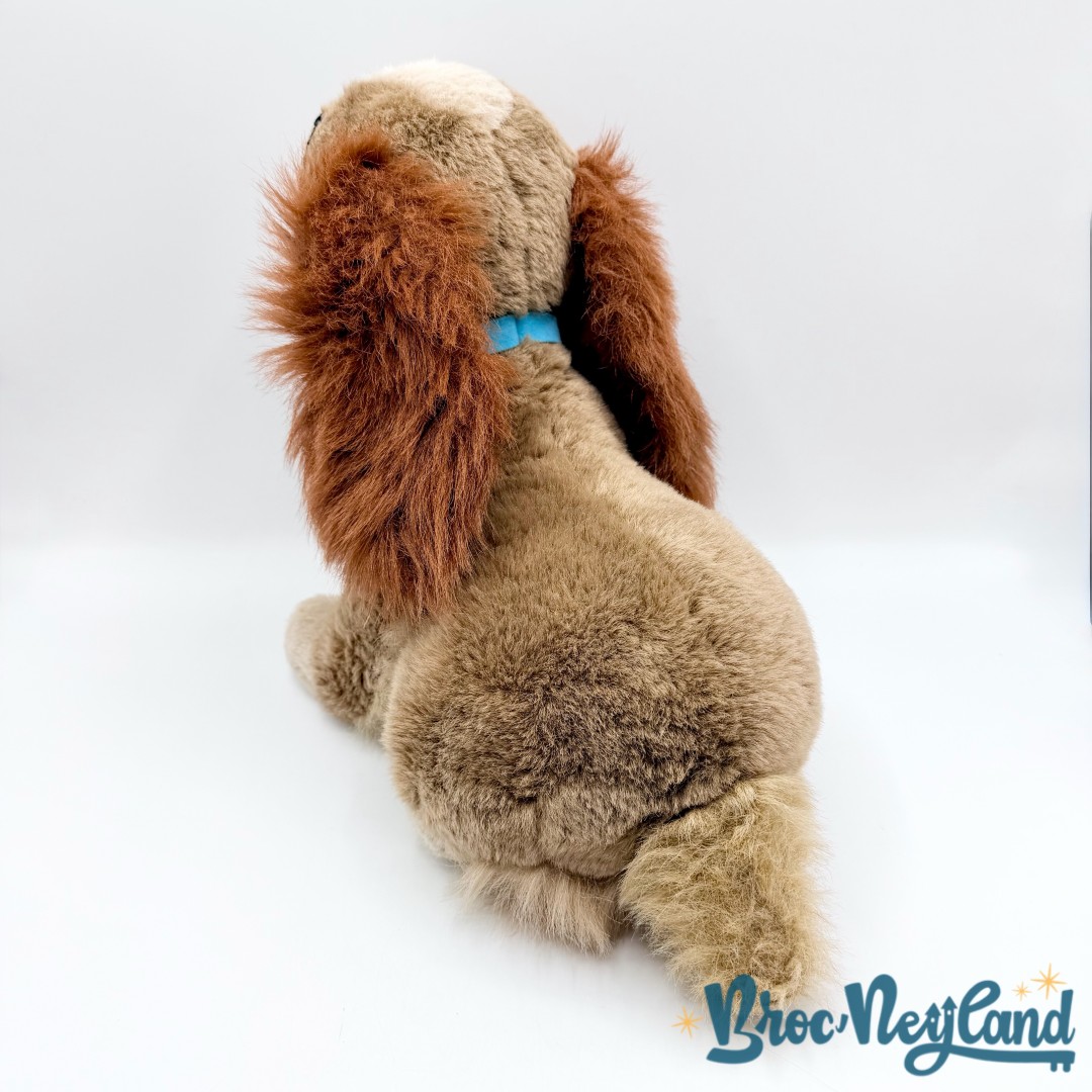 Peluche-Lady-La-Belle-et-le-Clochard-Disneyland-Paris-Disney-chien-vintage-30-cm (1)