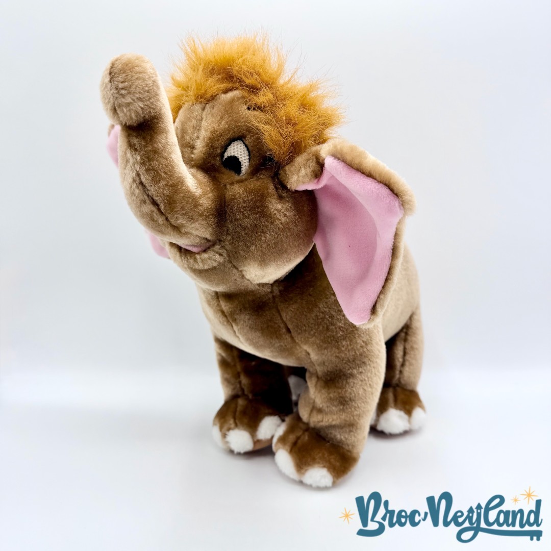 Peluche-Junior-Le-Livre-de-la-Jungle-Disney-Hasbro-2002-éléphant-28-cm (3)