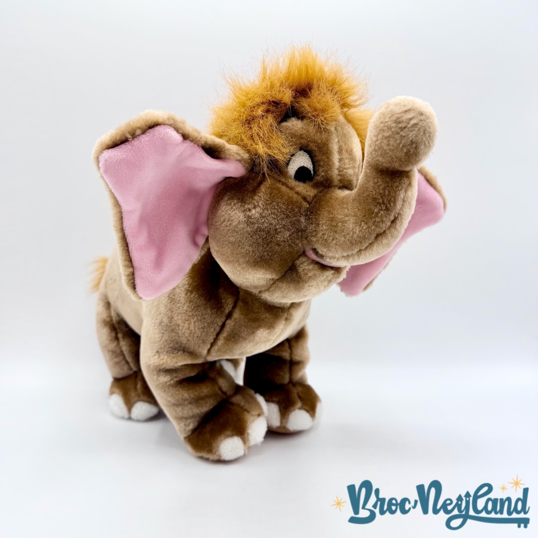 Peluche-Junior-Le-Livre-de-la-Jungle-Disney-Hasbro-2002-éléphant-28-cm (4)