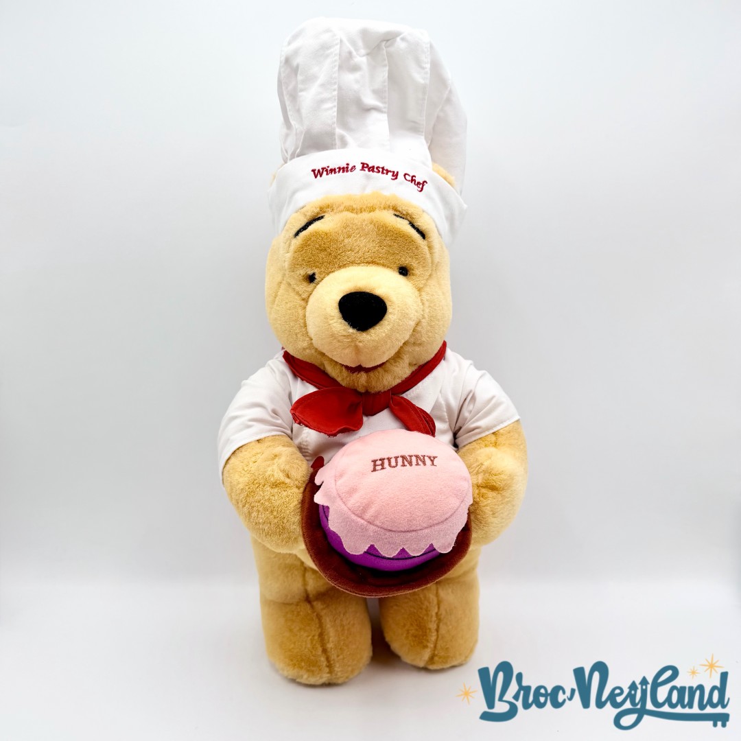Peluche-Winnie-ourson-Pastry-Chef-Disneyland-Paris-Disney-toque-gâteau-42-cm (2)