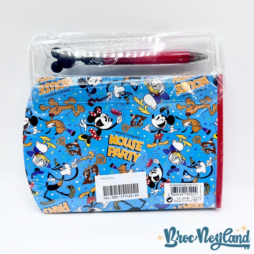 Carnet-Autographes-Mickey-Mouse-Party-Disneyland-Paris-2018-Disney-note-cahier-stylo (2)
