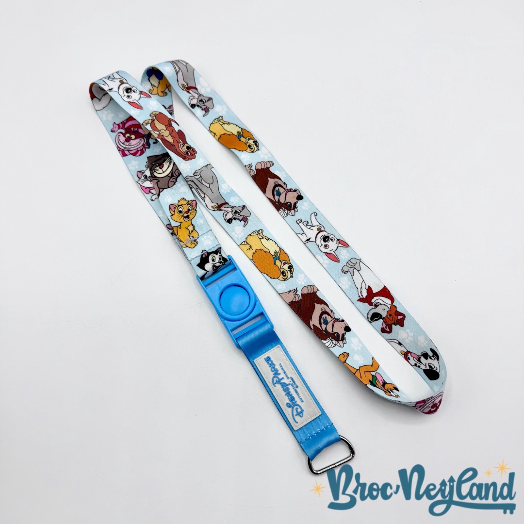 Lanière-Pins-Chiens-et-Chats-réversible-Disney-Parks-cats-dogs-bleu-cordon-tour-de-cou (4)